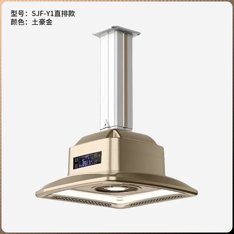 Y-1離心式直排吸煙燈